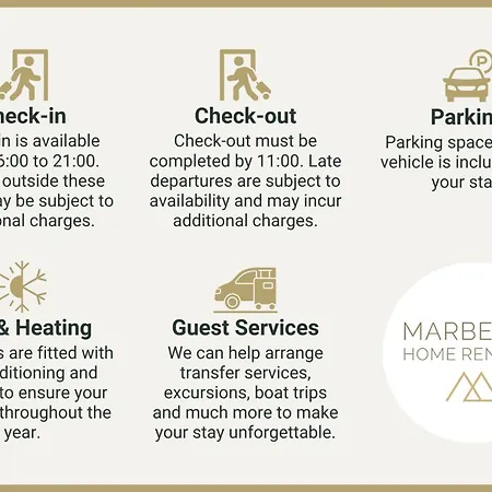 Apartament - Marina Banus, Puerto Banus, 2br Modern, Parking & Pool